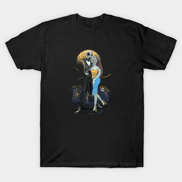 Jack and Sally T-Shirt by Mikeywear Apparel